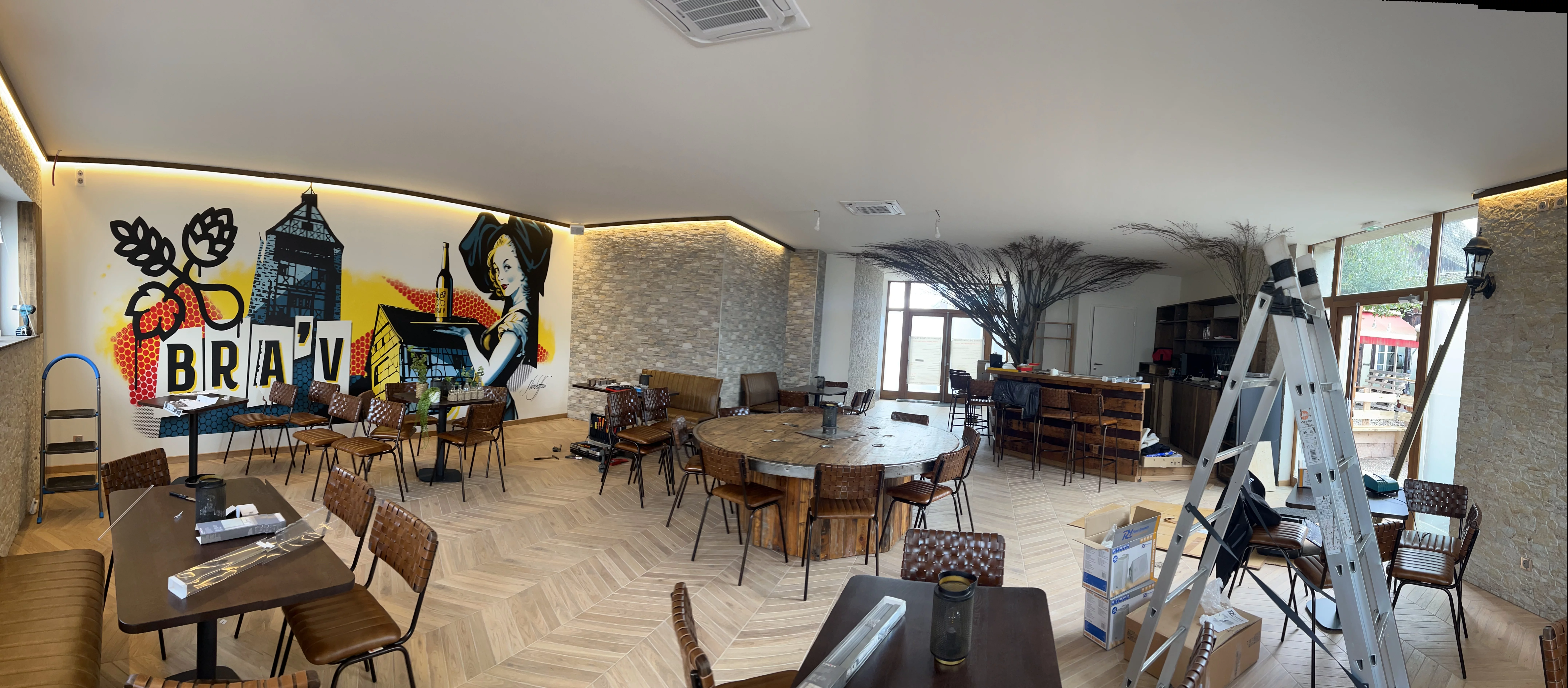 Projet Biergarten BRA’V