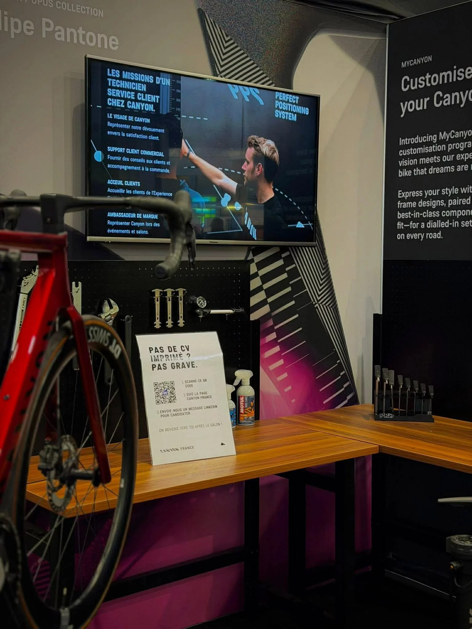 Stand Canyon France – Installation d’écrans et diffusion de contenus