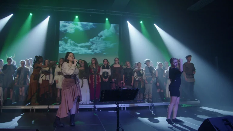 Projet Transformation du COSEC d’Ingersheim en salle de spectacle pour le concert du Chœur de Schwendi